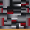 Loussiesd Rot Grau Schwarz Geometrisch Polsterstoff für Stühle Modern Abstrakt Geometrie Draussen Stoff von The Yard Square Rectangle Dekostoff für Polster und Heimwerkerprojekte Rot Grau 460x150cm