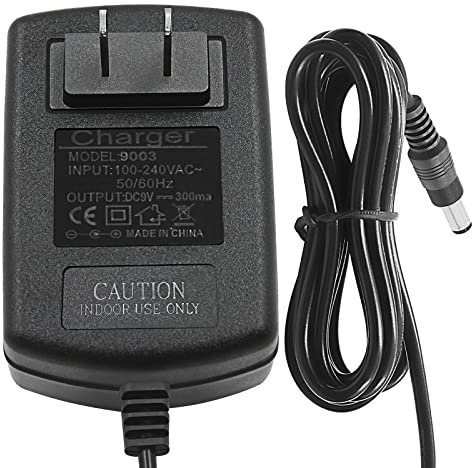 UURRPP Batterieladegerät Gilt für Electrolux Gilt für AEG ZB303 ZB403 ZB404WD Staubsauger Netzteil 9V 300ma