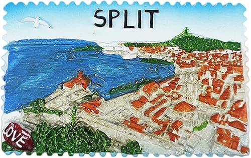 Split Kroatien Kühlschrankmagnet Kühlschrankmagnet Dekoration Magnet Aufkleber Souvenir Harz Basteln