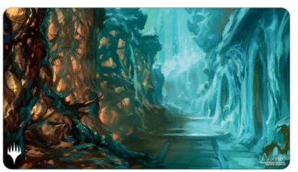 Ultra PRO MTG Ravnica Remastered Spielmatte von The Simic Combine schützt Karten während des Spiels oder Neuorganisation von Commander-Decks perfekt als Mauspad Schreibtischunterlage Zuhause 38249