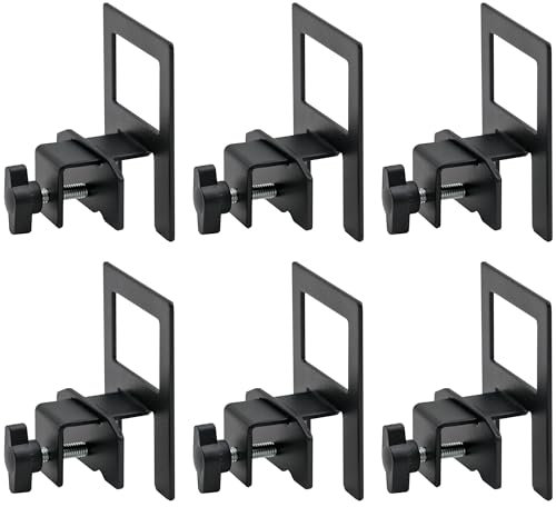 RmagineX Mattress Slide Stopper to Keep Mattress from Sliding Extra Thick Mattress Holder for Metal Bed Frame 6 Pcs Mattress Retainer Bar for Twin Full King Queen Bed Frame