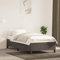 ULUYYUC Bettgestell, Palettenbett Bodenbett Familienbett Gästebett Geeignet für Arbeitszimmer Schlafzimmer Zimmer Mieten Wohnzimmer Dunkelgrau 100x200 cm Samt
