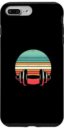 Carcasa para iPhone 7 Plus/8 Plus Auriculares Vintage Sunset