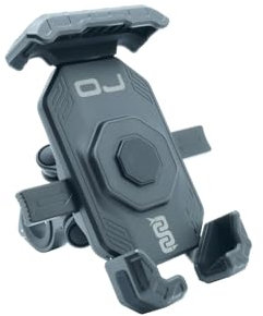 OJ Holder Grip Supporto Smartphone per Moto, Rotazione 360°, Sistema Antivibrazione, Chiusura Rapida