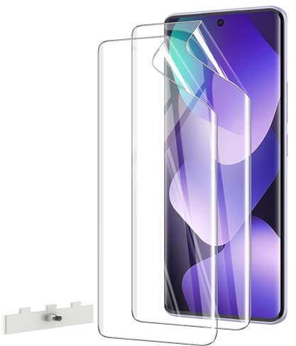 AOKUMA Protezione schermo per Xiaomi Redmi Note 15 5G, [2 pezzi] Pellicola protettiva in TPU flessibile compatibile con Xiaomi Redmi Note 15, HD trasparente, resistente ai graffi, facile da installare