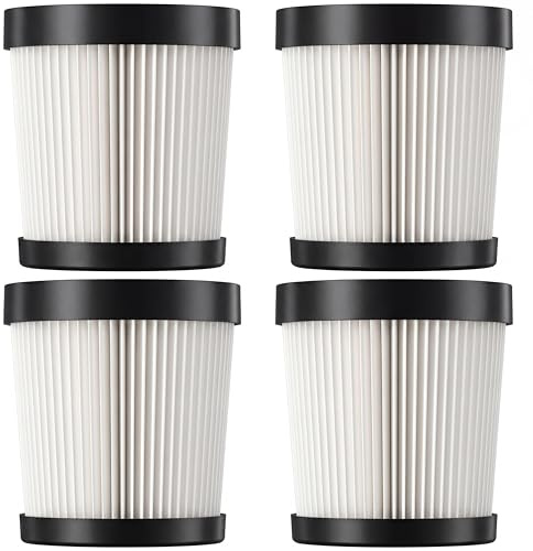Lubluelu 4 Stück HEPA-Filter für 206 / P5 Akku-Staubsauger | Ersatzfilter, passend für Lubluelu 206 und P5, Filterset für kabellose Staubsauger, einfache Filterpflege