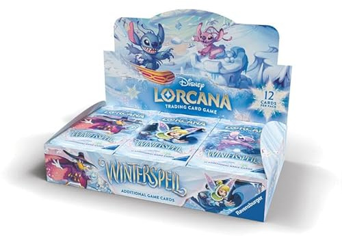 Disney Lorcana TCG: Winterspell - Booster Display with 24 Booster Packs (Englisch)