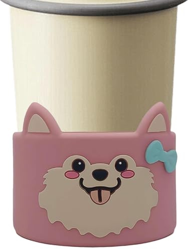 Generisch Housses pour tasses à café - En silicone avec motifs d'animaux