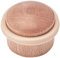 Brinox Fermaporta in legno cilindrico con vite visibile, faggio, 2,9 x 3,5 x 3,5 cm