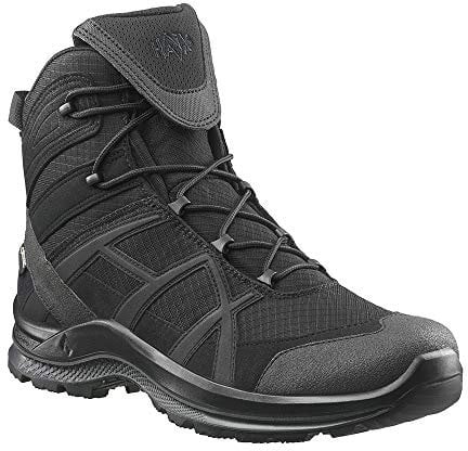 HAIX Black Eagle Athletic 2.1 GTX mid/black Design optimisé - Des chaussures robustes pour le travail et les loisirs. noirUK 13 / EU 48.5