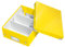 Leitz Organiser Box, Click and Store Range 60570016 - Small, Yellow