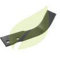Couteau de fraise gauche motobineuse GOLDONI 200mm largeur 50mm