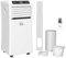HOMCOM Portable Air Conditioner 10000 BTU, 4-in-1 Cooling, Fan, Dehumidifier & Sleep Mode, Mobile Air Conditioning Unit with Digital Display, Remote Control, 24H Timer, Window Kit for Rooms up to 30㎡
