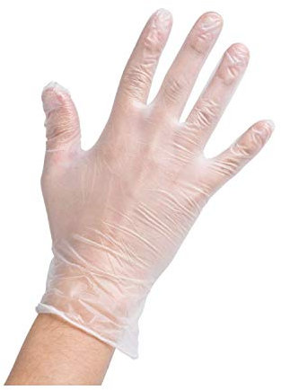 Vinylhandschuhe, puderfrei, 100 Stück (M)