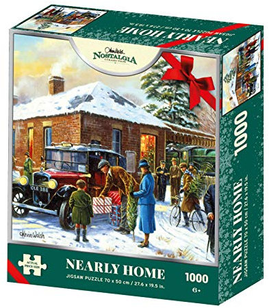 Kevin Walsh Christmas Collection Nearly Home Puzzle mit 1000 Teilen