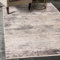 Carpeto Rugs Abstraktes Vintage Designer Teppich - Kurzflor - Weich Teppich für Wohnzimmer, Schlafzimmer, Esszimmer - ÖKO-TEX Wohnzimmerteppich - Teppiche - Beige Grau - 140 x 200 cm