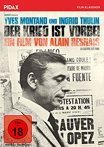 Der Krieg ist vorbei (La guerre est finie) / Beeindruckende Literaturverfilmung mit Starbesetzung (Pidax Film-Klassiker)