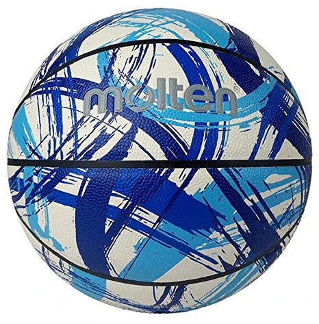 Molten Basketball Graffiti Outdoor Synthetik-Leder Limited Edition blau Gr. 7