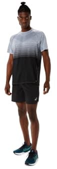 ASICS Herren Road 2In1 5In Shorts Laufbekleidung Laufshorts Performance Black/Carrier Grey - Schwarz S