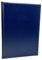 Buchkalender XL 2026 Wochenplaner Wochenkalender Chefplaner 1 Woche auf 2 Seiten 26,7 x 19,5 cm, Farbe:Blau