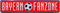 WOGEKA ART Retro Blechschild - Bayern FANZONE - Fußball - witziger Spruch als Geschenk-Idee Geburtstag Weihnachten Dekoration 46x10 cm Vintage-Design Straßenschild Metall STR29
