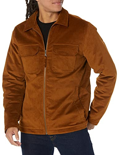 Amazon Essentials Herren Arbeitsjacke aus Cordstoff (erhältlich in Big & Tall)