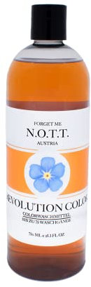 Orange Colorwaschmittel - Flüssigwaschmittel für strahlende Farben - Feinwaschmittel - Dosierhilfe - Universal für empfindliche Haut - Frischer Duft