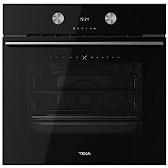 Teka SteakMaster Lite Multifunktionsofen, 59,5 cm, SteakGrill, SurroundTemp-Multifunktion, 12 Kochfunktionen, 20 Automatikprogramme, mit Gusseisen-Grill, Schwarz
