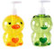 Kids Soap Dispenser - Reusable Hand Lotion Pump Dispenser | Refillable Soap Lotion Container for Body Wash, Moisturizer, Face Cream, Dish Soap, Liquid Virtcooy