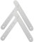 KONTONTY 2pcs Ladder Accessories Aluminum Alloy Tie Rods Flexible High-Performance Hinges for Step Ladders Easy Installation Replacement Parts Corrosion-Resistant