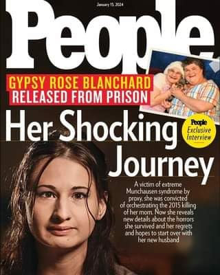 People Magazine 15 January 2024 Gypsy Rose Blanchard Released From Prison Her Shocking Journey
