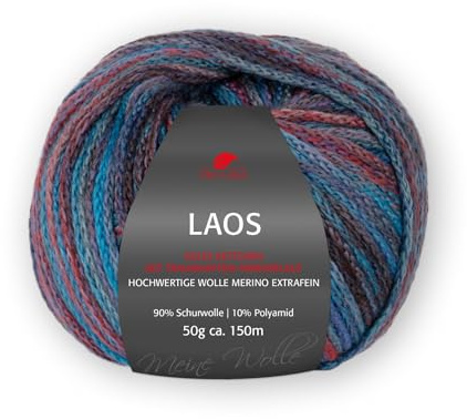 PRO LANA Laos - Farbe: Meer (85) - 50 g/ca. 150 m Wolle