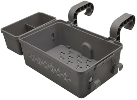 vdha Poolside Storage Basket, Spare Parts Basket for Above Ground Pools, Swimming Pool Storage Basket