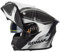 Klapphelm Motorradhelm Motorrad Helm mit Anti-Fog-Doppelvisier Motocross Integralhelm ECE/DOT Zertifiziert Rollerhelm Vollvisierhelm Racing Sturzhelm für Erwachsene Männer und Frauen 10,XXXL