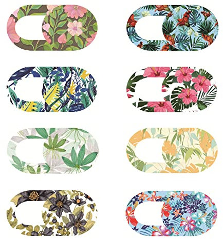 Cache webcam 8 pièces, cache caméra ultra fin, protection de confidentialité, housse for ordinateur portable/Mac/MacBook Air/iPad/iMac/PC/téléphone portable, cache webcam accessoire for ordinateur por