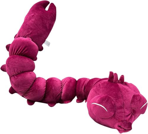 RDCIRP Toji-Wurm-Plüsch, süßes Stofftier Fushiguro-Wurm-Plüschtier, Cartoon-verfluchte Tiere-Kissenpuppe, süße Anime-Cosplay-Figur, Plüschtier for Erwachsene, Fans, Mädchen und Jungen(140CM/55IN)