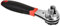 Carkio SaferCCTV Clé à douille à cliquet réglable de 20,3 cm, outil de performance à double tête flexible, capacité de cliquet de 0,6 à 20,3 cm