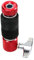 Slicooken Hi-Hut Clutch für Jazz Drum Jazz Drum Hi-Hat Clutch Premium Hi Hat Beckenhalter Einstellbarer Drum Musical Instrument Rot