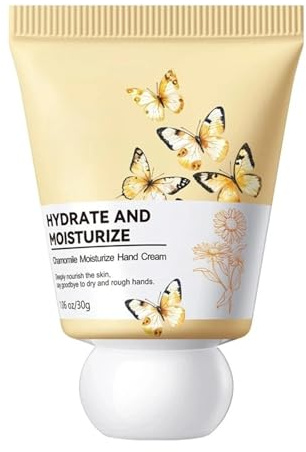 Handcreme für Sehr Trockene Hände – Working Hands, Handcreme Mini Reisegrößen Produkte, Vegan Cruelty-Free Schnell Absorbierend, Nährt Gebrochene Haut. (2# Kamille)