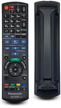 Original Panasonic N2QAYB001113 Fernbedienung für DMR-BCT76, DMR-BCT760, DMR-BCT765, DMR-BST760, DMR-BST765