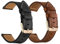 Yeejok Lot de 2 Bracelets de Montre en Cuir véritable pour Samsung Galaxy Watch 42 mm, Active 40 mm (2019), Gear Sport, S2 Classic Smart Watch avec Boucle en métal. Rose Gold Buckle