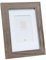 DEKNUDT FRAMES Bilderrahmen mit Passepartout - Grau Holzfarbe - S66KH3 P1 20x30cm für Bild 13x18cm - Bilderrahmen Holz MDF - Bilder aufhängen oder ausstellen