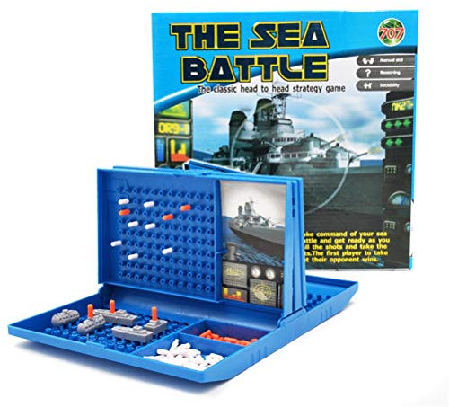 Sea Battle Ship Brettspiel - Schlachtschiffe Familie Brettspiele Russische Traditionelle Spielzeug Familie Spaß Kampf Strategie Weihnachten Neujahr Geschenk
