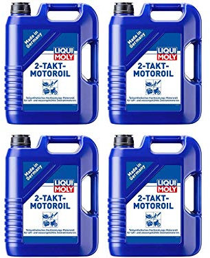 ILODA 4X Original Liqui Moly 5L 2-Takt-Motoroil 2T Motoröl Motorenöl Öl Oil