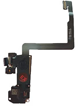 Smartex® Sensor Luz y Altavoz Auricular Compatible con iPhone 11 Pro - Cable Flexible Earpiece