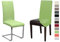 BEAUTEX 2er Set Jersey Stuhlhusse (Farbe wählbar), elastische Uni Stretch-Husse aus Baumwolle Bi-Elastisch (Hellgruen)