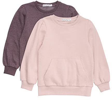 MINYMO Mädchen 2er Pack Sweat Pullover