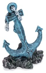 Beeztees Anker - Aquarium Ornamente - Polyresin - 10,5x6,5x16 cm