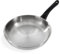 BK Cookware Bold Edelstahl Bratpfanne 24cm, induktionsgeeignet, satinierte Oberfläche, Stay Cool Griff, spülmaschinenfest, silber