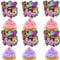 Cupcake Roller Skating Toppers Set of 18 Ice Skates 5th Happy Birthday, Ice Skates Themed Birthday Party for Boy or Girl, Retro Roller Skates Themed Party or Kids Disco Ball Party Decoration. LIANGSS